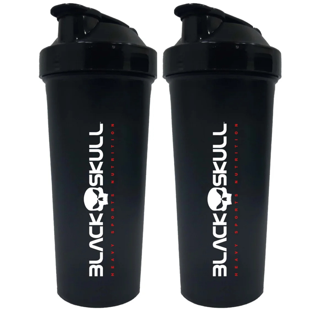 Kit 2 x Coqueteleira Shaker 600ml Para Academia e Whey Protein — Esporte e Lazer
