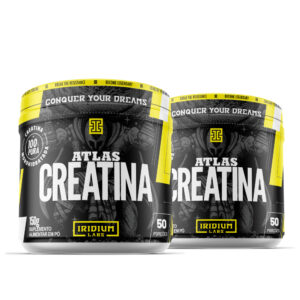Kit 2x Creatina Atlas150g Iridium Labs