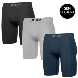 Kit 3 Bermuda Térmica Compressão Esportiva Segunda Pele Corrida
