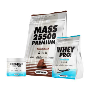 Kit Academia Completo (Hipercalórico Whey Creatina 100% Pura) Body
