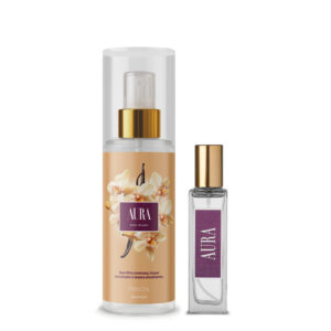 Kit Aura Perfume 30ml+ Body Splash 200ml by Primacial Fragrância