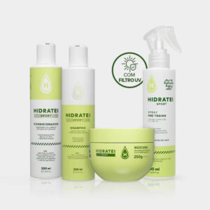 Kit Capilar Sport Hidratei Antifrizz Proteção UV Hidratação