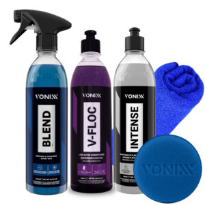 Kit Cera Blend Spray Shampoo V-floc Intense Revitalizador De Plastico