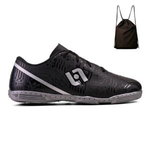 Kit Chuteira Masculina Indoor Quadra Futebol Salao Costurada Mochila
