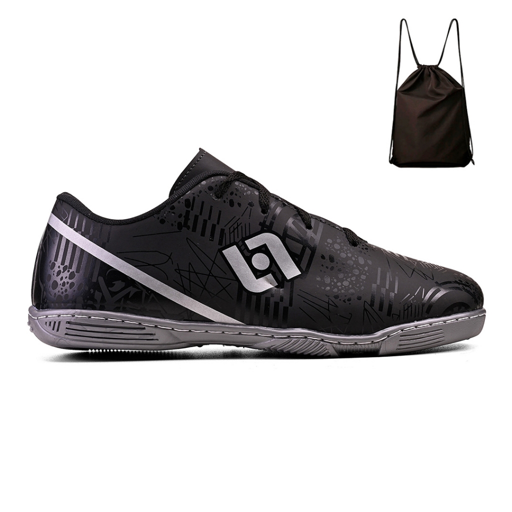 Kit Chuteira Masculina Indoor Quadra Futebol Salao Costurada Mochila — Bolsas e Mochilas