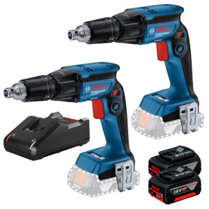 Kit com 2 Parafusadeira para Drywall Motor Brushless Gtb 2 Baterias