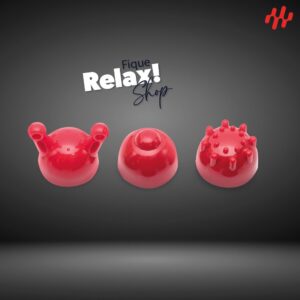 Kit De Ponteiras Para Massageador Portátil Profissional