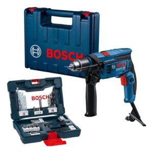 Kit Furadeira Parafusadeira Bosch Gsb 13 RE 220v 750w V-line 41 Pcs