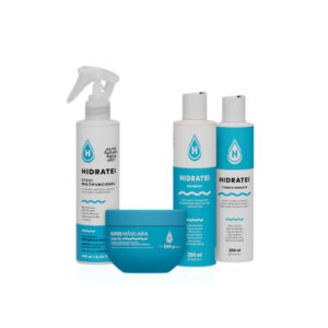 Kit Hidratação Essencial Hidratei Shampoo Condicionador Máscara