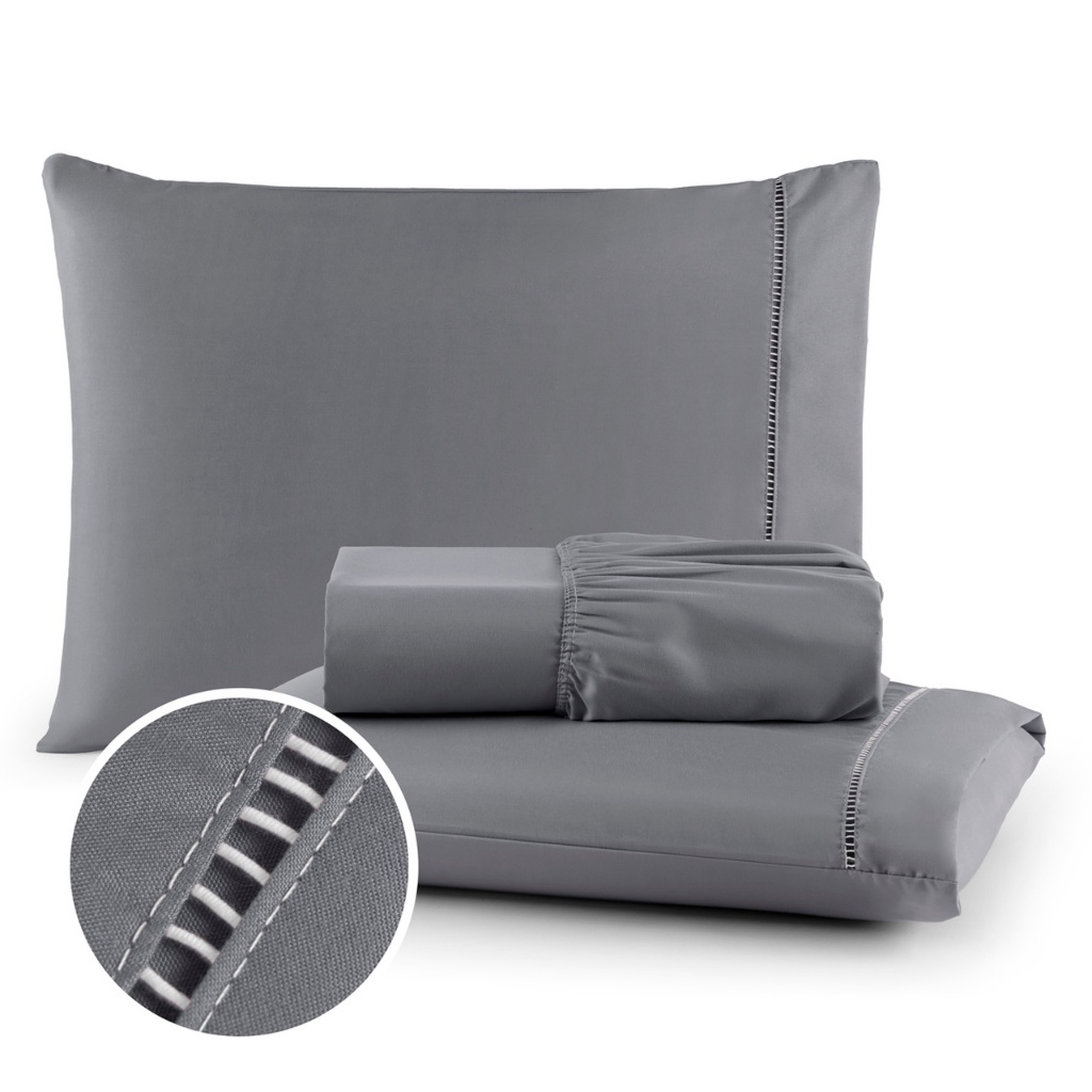 Kit Jogo De Cama Queen Casal King Solteiro Berço Várias Cores Promoção