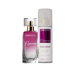 Kit Perfume Capilar 50ml e Body Splash Flowers 200ml Barbour's Beauty