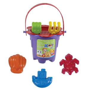Kit Praia Balde Imperio Tamanho P Brinquedo Para Brincar No Parque e