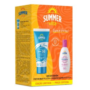 Kit Protetor Solar Summer Protetor Fps 30 Calamina