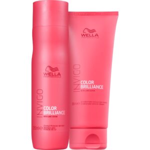 Kit Shampoo 250ml e Condicionador 200ml Brilliance Wella