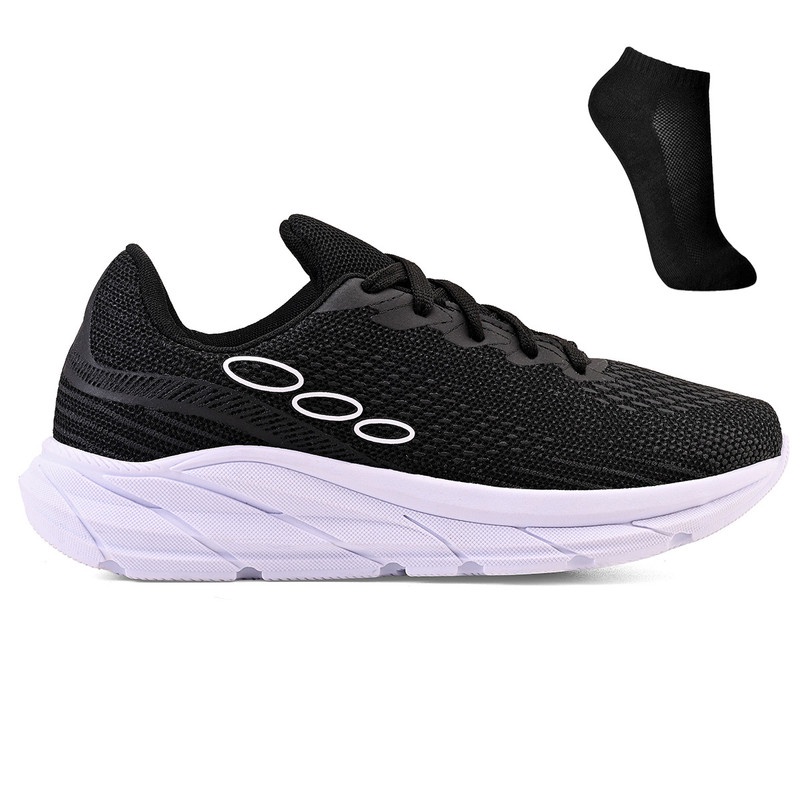 Kit Tenis Esportivo Masculino Feminino Academia Treino Leve Meia