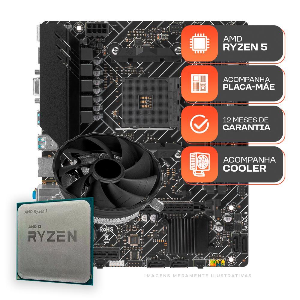 Kit Upgrade Gamer, Amd Ryzen 5 5600G, A520M