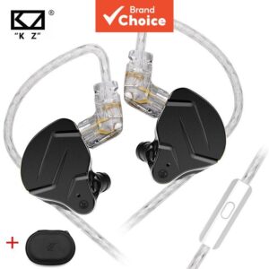 KZ Zsn Pro X 1BA+1DD Fone de ouvido intra-auricular híbrido com