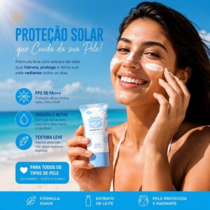 Laikou Protetor Solar De Leite Brilhante PA Bloqueio Creme À Prova