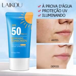 Laikou Protetor Solar UV Clareador Para Rosto Corpo PA