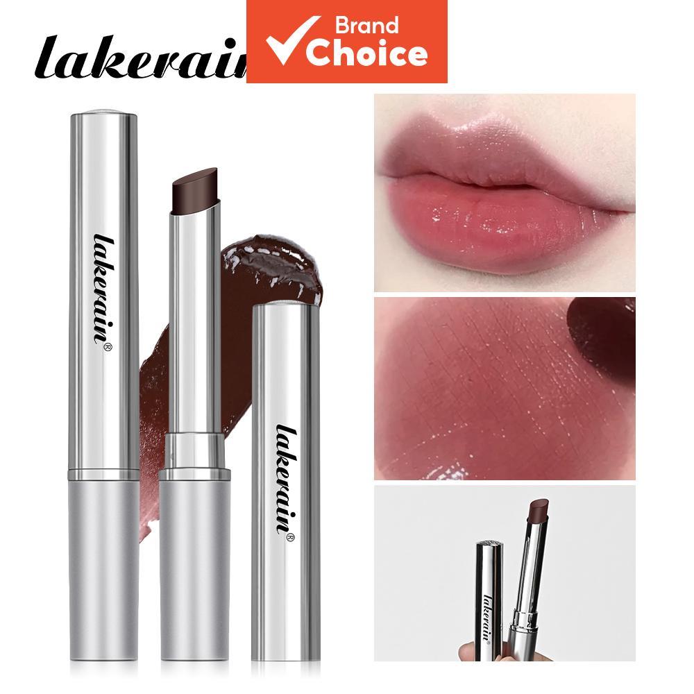 Lakerain Hidratante Quase Batom Bálsamo Labial Colorido Mel Preto