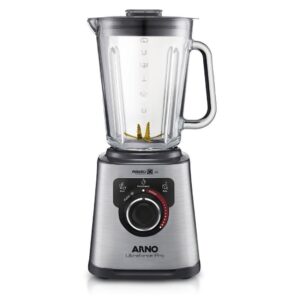 Liquidificador Arno LN93 Ultraforce Pro Inox Jarra de Vidro 2L 1100W
