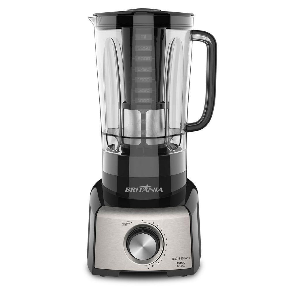 Liquidificador Britânia BLQ1380P Pro Maxx 6 Inox 3L 1200W 220V