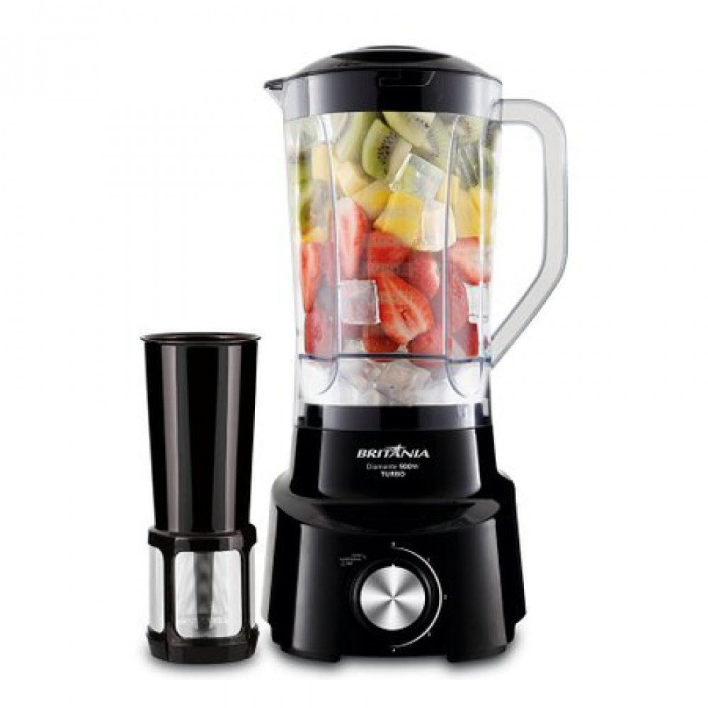 Liquidificador Britânia Diamante 800 Turbo, 2,6 Litros, 1050W