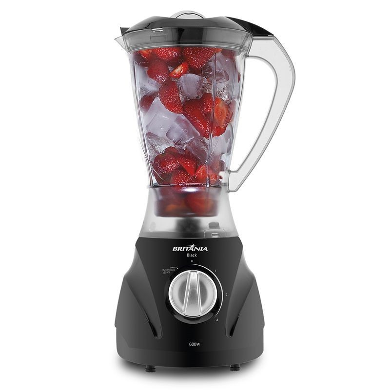 Liquidificador Britânia Diamante Black 2,1 Litros 600W