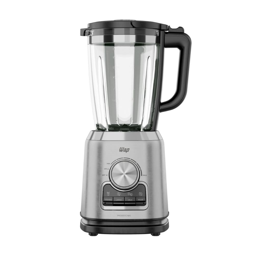 Liquidificador com Copo de Vidro Wap 2L 900W Velocidade Variável