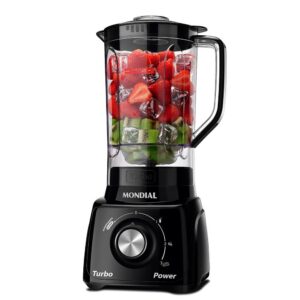 Liquidificador Mondial L-99-FB Turbo Preto 550W 220V Potente e