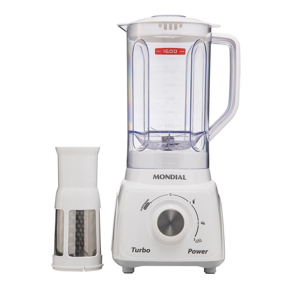 Liquidificador Mondial Turbo Power L-99-wg Liquidificador-127v-branco