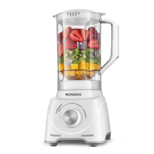 Liquidificador Pratic Power Mondial Branco 60hz 127V
