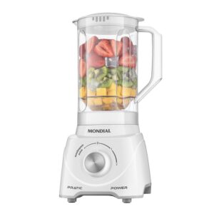 Liquidificador Pratic Power Mondial Branco