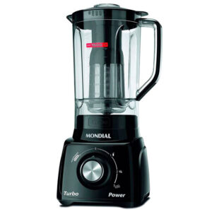 Liquidificador Turbo Power FB Copo San Cristal 3 Velocidades Mondial