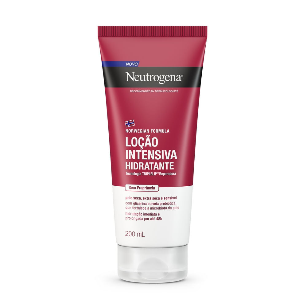 Loção Hidratante Corporal Intensivo Neutrogena Norwegian Pele Seca e