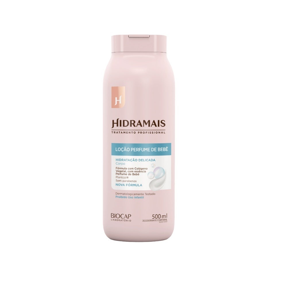 Loção Hidratante Hidramais Perfume de Bebê 500ml