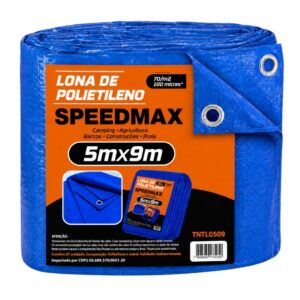 Lona 9X5 Azul Impermeável Piscina Barraca Camping telhado