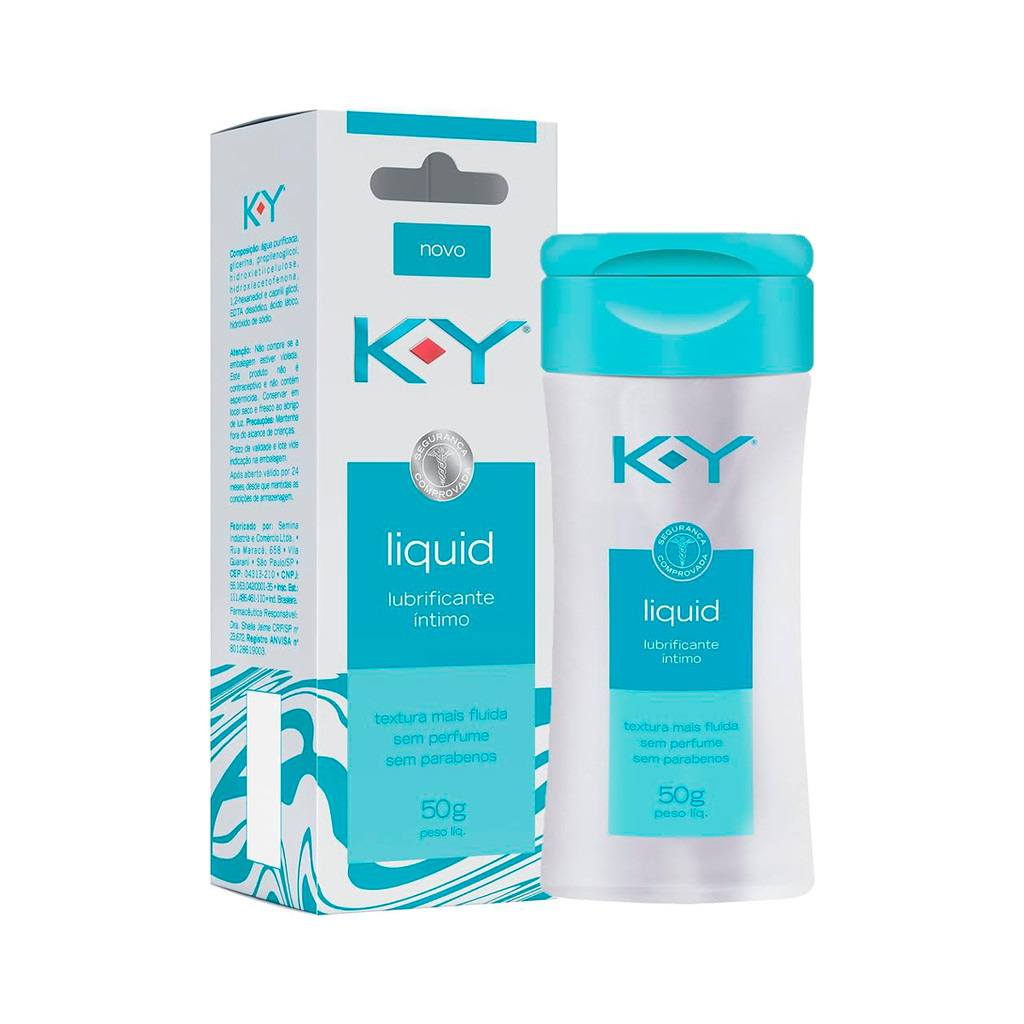 Lubrificante com Textura Fluida e Sem Perfume 50g