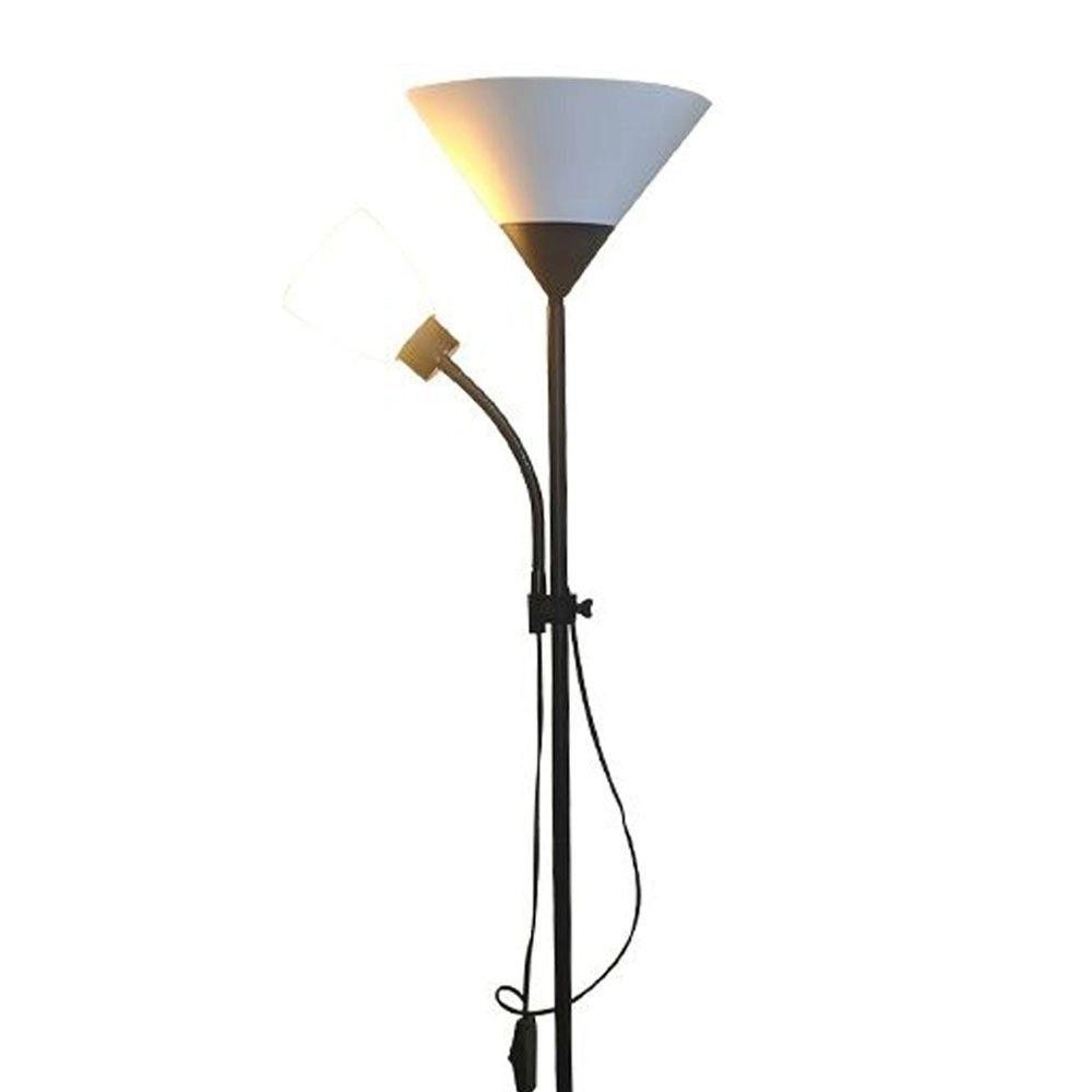 Luminária Abajur Chão Duo Floor Pedestal Articulada Lustre Decoraçao