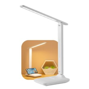 Luminária Articulável Dobrável Recarregável USB Abajur De Mesa Touch