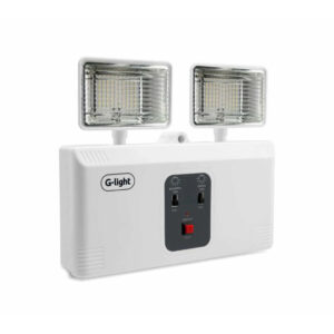Luminária De Emergência LED 2 Faróis Bivolt Iluminação Automática