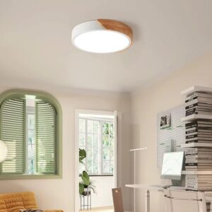 Luminária de Teto Plafon LED 3 em 1 25W Siena Sobrepor Redonda