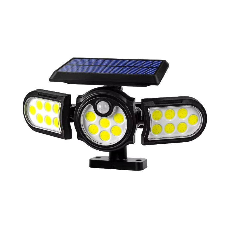 Luminária LED com Sensor e Painel Solar 10W Bomvink