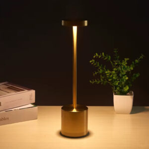 Luminária LED de Mesa Portátil Touch Recarregável Bateria 1200mAh
