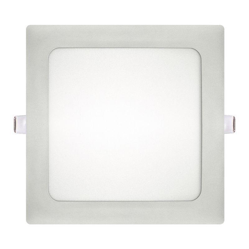 Luminária Led Embutir Quadrada Slim 12W 6000K Kian — Decoração