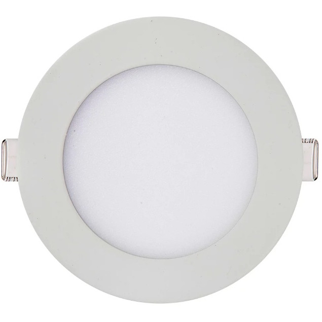 Luminária Led Embutir Redonda Slim 6W 3000K Kian