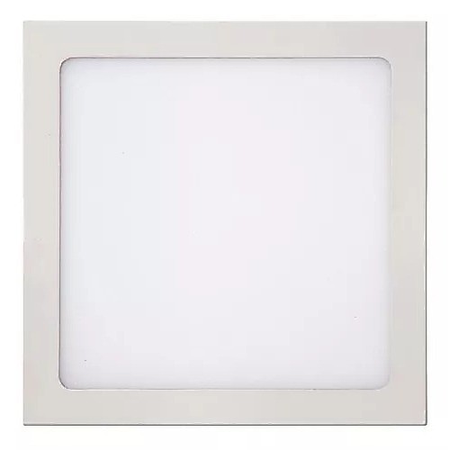 Luminária Led Sobrepor Quadrada Slim 18W 6000K Kian