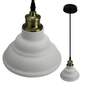 Luminária Pendente Capri White Inowar Tamanho de 1,50cm Sala de — Decoração