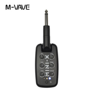 M-Vave Mini-X Amplificador de fone de ouvido portátil para guitarra e