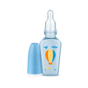 Mamadeira Chuquinha Primeiros Passos 50ml Azul Lillo
